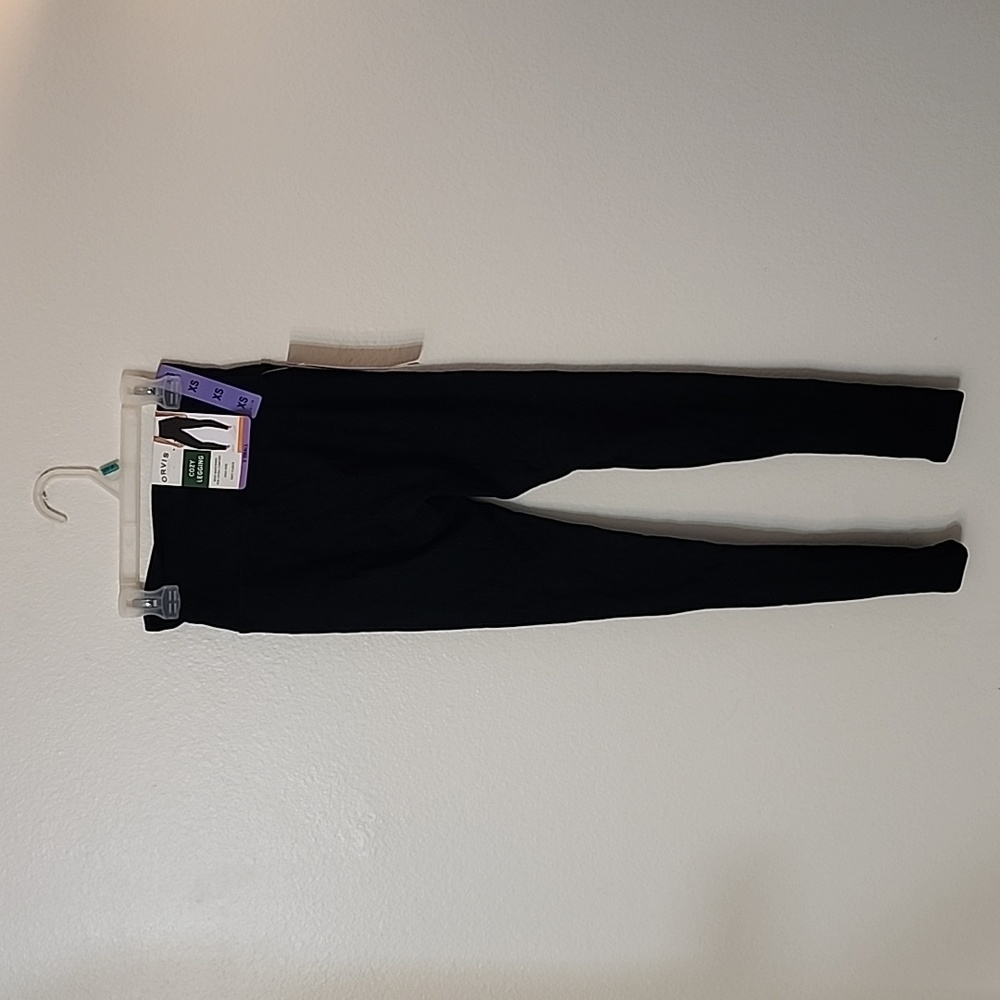 Orvis Black Cozy Legging Sz XS